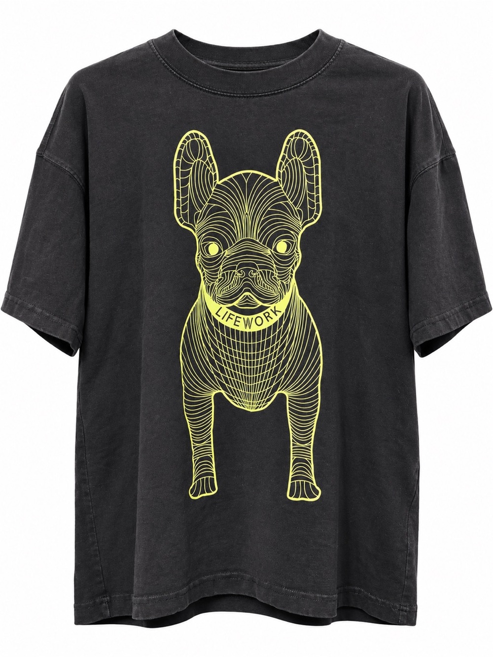 Lifework Big Radog French Bulldog Graphic T-Shirt – Size M